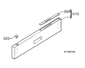 Схема №1 F44070VIL с изображением Обшивка для электропосудомоечной машины Aeg 1527490203