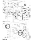 Схема №2 LOE 8066 с изображением Блок управления для стиральной машины Whirlpool 480111100131