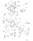 Схема №1 EV 8026 с изображением Декоративная панель для стиральной машины Whirlpool 481010555674