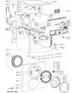 Схема №1 AWO/D 8528 с изображением Обшивка для стиралки Whirlpool 480111102159