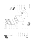 Схема №1 AFG 066/G/WP с изображением Дверь для холодильной камеры Whirlpool 481944268419