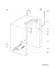 Схема №2 LF 585-1 с изображением Калитка для стиралки Whirlpool 481990310009