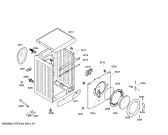 Схема №1 WM14E260FF E 14.26 с изображением Панель управления для стиралки Siemens 00667413