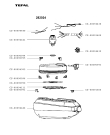 Схема №1 284017 с изображением Клавиша для утюга (парогенератора) Tefal CS-00094377