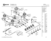 Схема №1 PGV775K01N с изображением Включатель поджига для плиты (духовки) Siemens 00427635