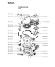 Схема №1 YV960130/12D с изображением Запчасть для тостера (фритюрницы) Tefal SS-993217