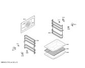 Схема №1 P1HEB31042 с изображением Кнопка для электропечи Bosch 00427683