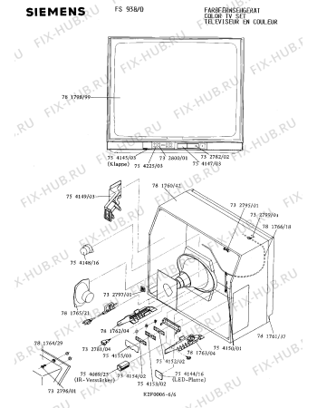 Схема №4 FS9389 с изображением Инструкция по эксплуатации для телевизора Siemens 00530428