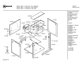 Схема №2 E1531S1 MEGA 1531A с изображением Панель управления для плиты (духовки) Bosch 00297563