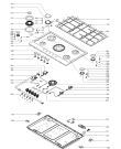 Схема №1 G962AX1 (324275, P9S) с изображением Провод для плиты (духовки) Gorenje 393000