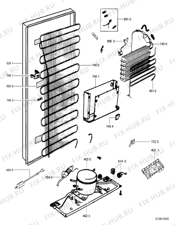 Схема №2 WBM 482/1 IX с изображением Контейнер для холодильной камеры Whirlpool 481241848778