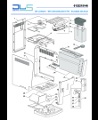 Схема №2 ECAM26.455.BLB PRIMADONNA S с изображением Элемент корпуса для кофеварки (кофемашины) DELONGHI 5513218051