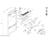 Схема №2 RY491701 с изображением Стеклопанель для холодильной камеры Bosch 00684383