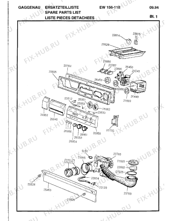 Схема №2 EW156110 Balay TS871 с изображением Шкив для комплектующей Bosch 00260475