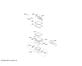 Схема №2 KAD90VB204 Side by side с изображением Дверь для холодильной камеры Bosch 00715583