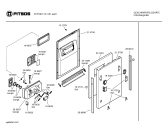 Схема №3 DVF5301 с изображением Рамка для посудомойки Bosch 00366027