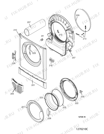 Схема №2 ISL60VEX (F030638) с изображением Декоративная панель для стиралки Indesit C00115778