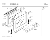 Схема №3 HBN730520B с изображением Фронтальное стекло для электропечи Bosch 00471534