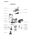 Схема №1 DG8962F0/23 с изображением Рукоятка для электроутюга Rowenta CS-00143105