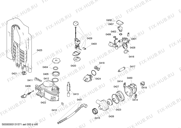 Схема №4 SGS45E08II с изображением Панель управления для посудомоечной машины Bosch 00665954