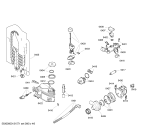 Схема №4 SGS45E08II с изображением Панель управления для посудомоечной машины Bosch 00665954