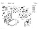 Схема №4 HEN300540 с изображением Панель управления для духового шкафа Bosch 00437511
