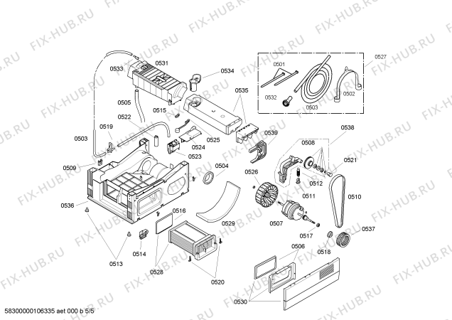 Схема №3 WTL6301FF Maxx WTL6301 с изображением Панель управления для сушилки Bosch 00433685