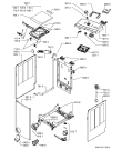 Схема №1 AWE6760 (F091530) с изображением Петля (крючок) для стиралки Indesit C00316880