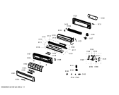 Схема №1 S1ZDI18200 с изображением Вентиляционная решетка для кондиционера Bosch 00245535