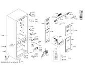 Схема №2 KGN46A04NE с изображением Дверь для холодильника Bosch 00710220
