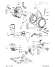 Схема №1 WAB 8795-S,SF с изображением Обшивка для стиралки Whirlpool 481245214408