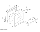 Схема №5 HLN658020F с изображением Панель управления для плиты (духовки) Bosch 00669951