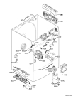 Схема №4 T88595IS3 с изображением Блок управления для сушильной машины Aeg 973916097498018