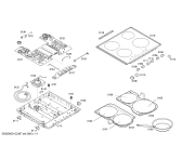 Схема №1 3ET925LP inducc.balay 60.tc_top.4i.biselad.fs.adv с изображением Стеклокерамика для плиты (духовки) Bosch 00478323