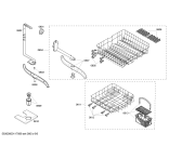 Схема №1 SHX36L05UC Bosch с изображением Крышка кнопки для посудомойки Bosch 00602391