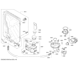 Схема №2 SMU58T35SK с изображением Передняя панель для посудомойки Bosch 00706760