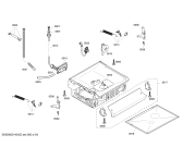 Схема №5 SGS55E02FR с изображением Панель управления для электропосудомоечной машины Bosch 00668496