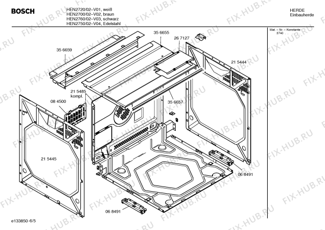 Схема №3 HEN1460 с изображением Ручка конфорки для электропечи Bosch 00175025