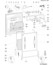 Схема №2 LVM1267TI (F034861) с изображением Отделка для электропосудомоечной машины Indesit C00144651