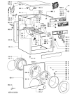 Схема №1 AWM 1200 EX с изображением Рукоятка для стиралки Whirlpool 481249878199