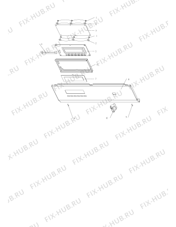 Взрыв-схема кофеварки (кофемашины) SCHOLTES MCP10 (F059392) - Схема узла