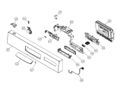 Схема №2 D3145 DK   -SS Bi (900001314, DW20.5) с изображением Сенсорная панель для посудомойки Gorenje 268239