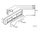 Схема №4 F64470I-D с изображением Панель для посудомоечной машины Aeg 1527698102