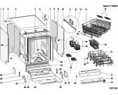 Схема №2 L60T3CTK (F043687) с изображением Панель управления для посудомоечной машины Indesit C00193346