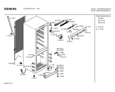 Схема №2 KG36S190IE с изображением Дверь для холодильной камеры Siemens 00239250