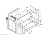 Схема №5 HB754550F с изображением Фронтальное стекло для плиты (духовки) Siemens 00471938