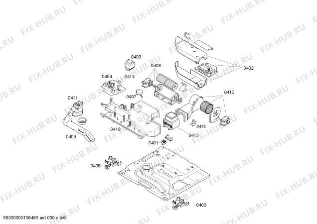 Схема №2 B6754S0 с изображением Дисплейный модуль для плиты (духовки) Bosch 00444278