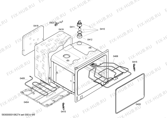 Схема №2 CH11870 с изображением Ручка двери для плиты (духовки) Bosch 00441946