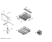 Схема №2 3VW300IA с изображением Передняя панель для посудомойки Bosch 00675367