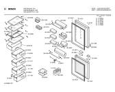 Схема №2 KKE3495 с изображением Дверь для холодильной камеры Bosch 00234767